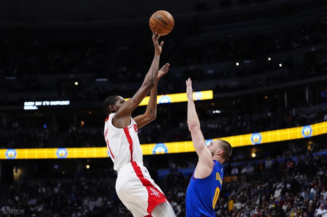 惨败36分！火箭脸都不要了！约基奇16+12+13+5，杜兰特被疯狂包夹